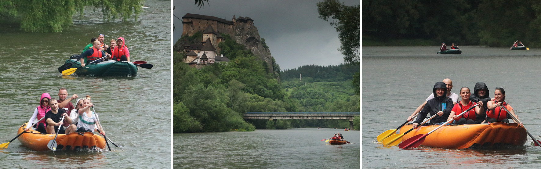 Splav rieky Orava